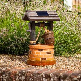 Smart Solar Wishing Well Fountain