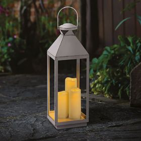 Smart Garden Oslo Lantern – Dove Grey