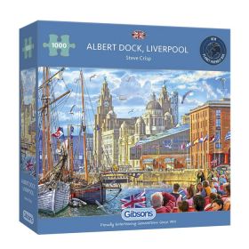 Gibsons Albert Dock, Liverpool Jigsaw Puzzle - 1000 Pieces