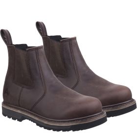 Amblers Carlisle Dealer Boots – Brown