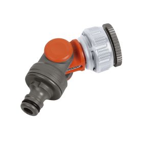 Gardena Angled Tap Water Hose Connector