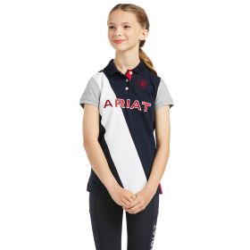 Ariat Children's Taryn Short Sleeved Polo Shirt - Team
