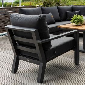 Life Timber Lounge Garden Furniture Armchair - Graphite
