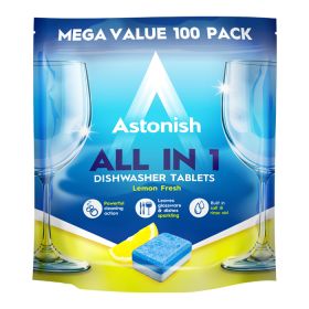 Astonish All In 1 Dishwasher Tablets - 100 Pack