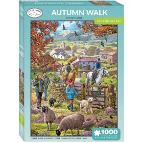Otter House 75090 Autumn Walk Jigsaw Puzzle – 1000 Piece