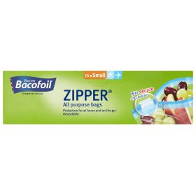 Bacofoil 1 Litre All Purpose Zipper Bags - Box of 15