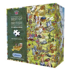 Gibsons Best of British Jigsaw Puzzle - 500 Pieces