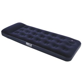 Bestway Single Flocked Easy Inflate Airbed with Built-In Pump