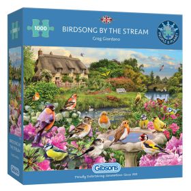 Gibsons Birdsong by the Stream Jigsaw Puzzle - 1000 Piece