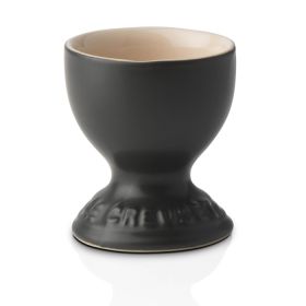 Le Creuset Stoneware Egg Cup - Satin Black