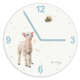 Bree Merryn Baarley & Bumble Wall Clock - 17cm