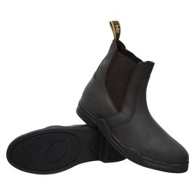 HyLand Women's Wax Leather Jodhpur Boots - Brown