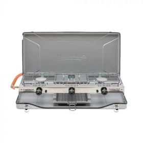 Campingaz Chef Folding Double Burner & Grill Gas Stove
