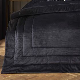 Catherine Lansfield Navy Cosy Cord 6.5 Tog Coverless Duvet