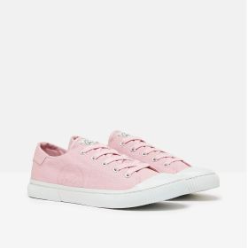 Joules Women's Coast Canvas Trainers - Pink