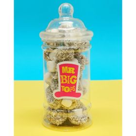 Mr Big Tops Jar of Coconut Mushroom Sweets – 500ml