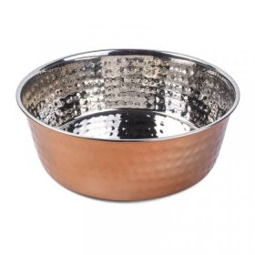 Zoon CopperCraft Dog Bowl - Copper/Stainless Steel