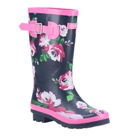 Cotswold Children’s Flower Wellington Boots – Multicolour