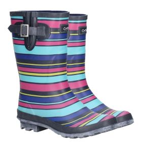 Cotswold Women's Paxfords Mid Calf Wellington Boots - Multicolour Stripe