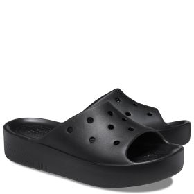 Crocs Women's Classic Platform Slides – Black