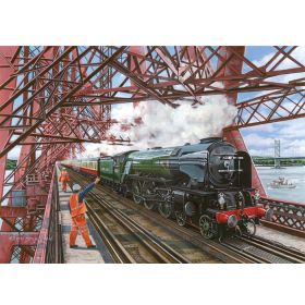 House Of Puzzles Big 500 The Finavon Collection MC444 Crossing The Forth Jigsaw Puzzle - 500 Piece