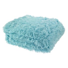 Catherine Lansfield Cuddly Throw - Duck Egg Blue