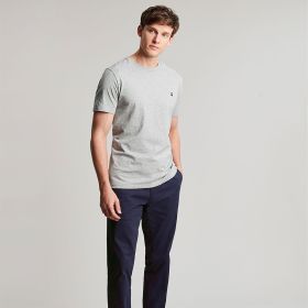 Joules Men's Denton Jersey T-shirt - Grey Marl