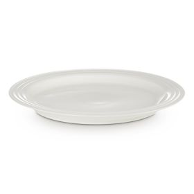 Le Creuset Stoneware Dinner Plate, 27cm – White