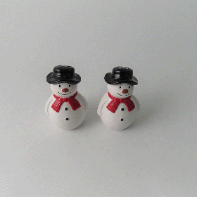 Snowman Salt and Pepper Shakers Set