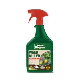 Doff Green Fingers Weedkiller Ready to Use Spray - 1L 