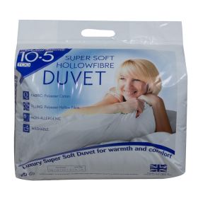 Charlotte Andersen Single Bed Super Soft Hollowfibre Duvet - 10.5 Tog