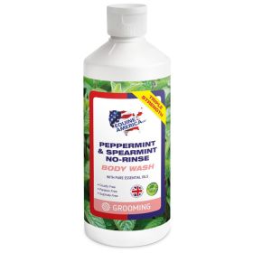 Equine America Peppermint and Spearmint No-Rinse Body Wash – 500ml