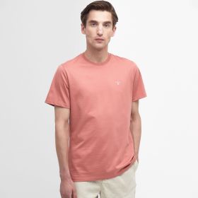  Barbour Men's Essential Sports T-Shirt - Pink Clay