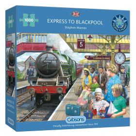 Gibsons Express to Blackpool Jigsaw Puzzle - 1000 Piece
