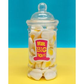 Mr Big Tops Jar of Fried Eggs Sweets – 500ml