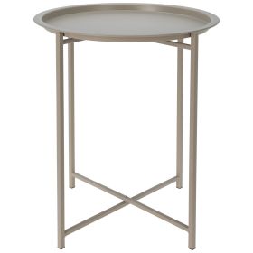 Foldable Garden Furniture Table - Taupe