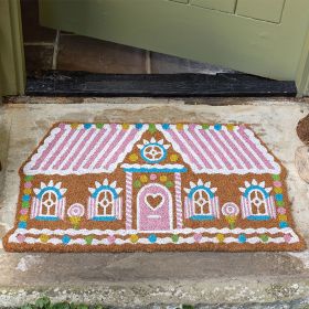 Gingerbread House Doormat - 40cm x 75cm