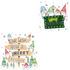 Gonk Christmas Cards, White - Pack of 12