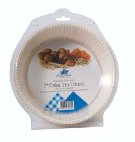 Greaseproof Cake Tin Liner, 7in - 50 Pack