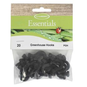 Tildenet Greenhouse Hooks – 20 Pack