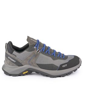 Grisport Men’s Trident Low Walking Shoes – Grey / Blue