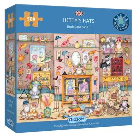 Gibsons Hetty's Hat Jigsaw Puzzle - 500 Piece