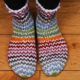 Pachamama Women’s Hoxton Stripe Sofa Socks