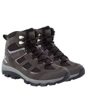 Jack Wolfskin Women’s Vojo 3 Texapore Mid Walking Boots – Steel/Purple