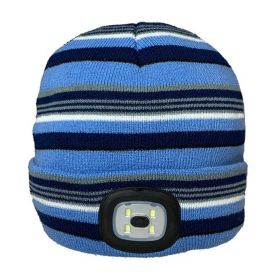 LED Children’s Beanie Hat – Blue