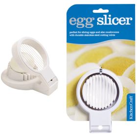 KitchenCraft Heavy Duty Plastic Egg Slicer