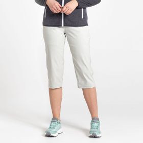Craghoppers Women’s Kiwi Pro II Crop Trousers - Dove Grey