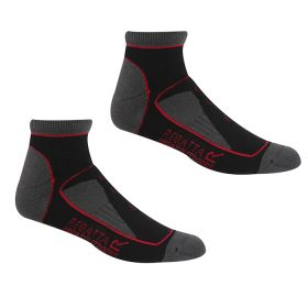 Regatta Women’s Samaris Trail Socks, Pack of 2 – Black