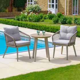LG Outdoor Sarasota 2 Seater Bistro Garden Furniture Set
