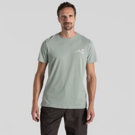 Craghoppers Men's Lucent Short Sleeved T-Shirt - Lichen Green